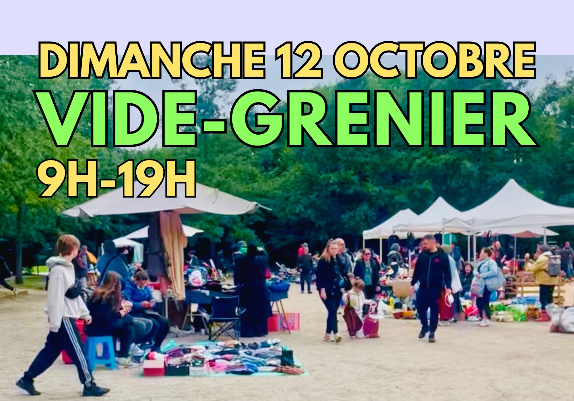 vide grenier Programme wordpress